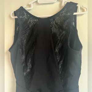 So Danca, black, small, leotard, Never Worn, think straps, lace, Joffery ballet